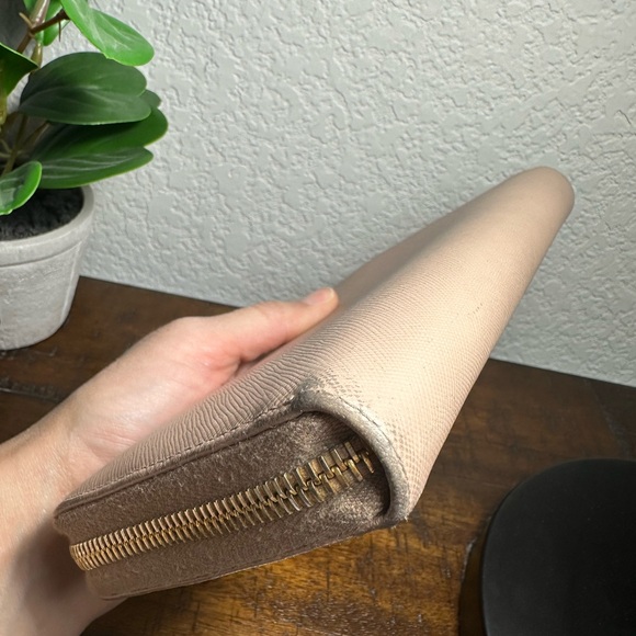 Prada Saffiano Leather Zip Around Wallet - Picture 9 of 13